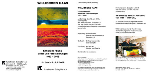 Willibrord Haas im Kunstverein Salzgitter