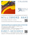 Einladung zur Vernissage 3 A Willibrord Haas 2017